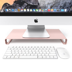 Image for Satechi Aluminum Universal Unibody Rose Gold Monitor Stand